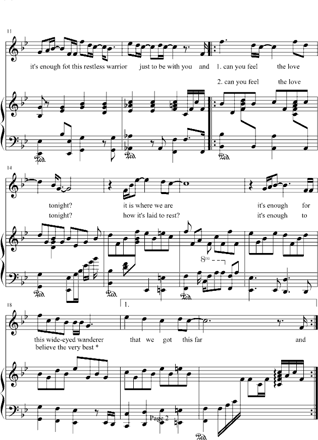狮子王主题曲